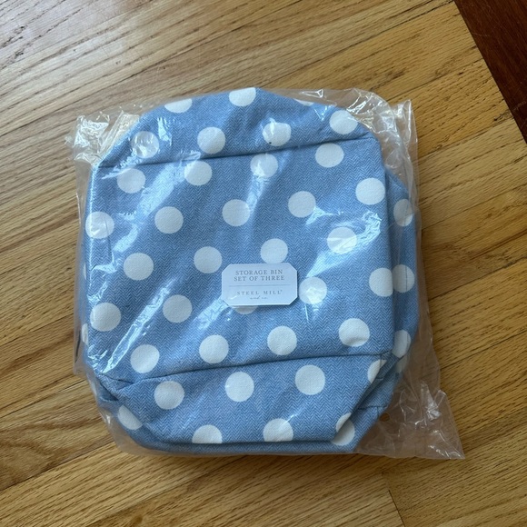 STEEL MILL & CO. Storage Bin Set of 3 - Picture 4 of 5